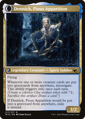 Dennick, Pious Apprentice // Dennick, Pious Apparition [Secret Lair: From Cute to Brute] | Card Merchant Takapuna