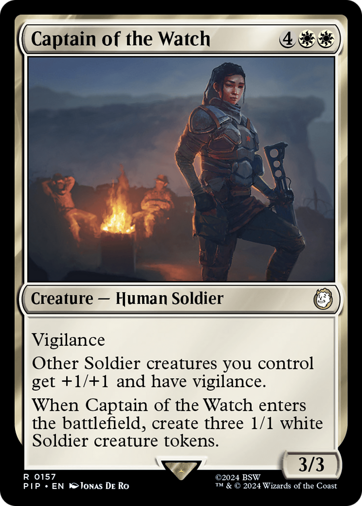 Captain of the Watch [Fallout] | Card Merchant Takapuna
