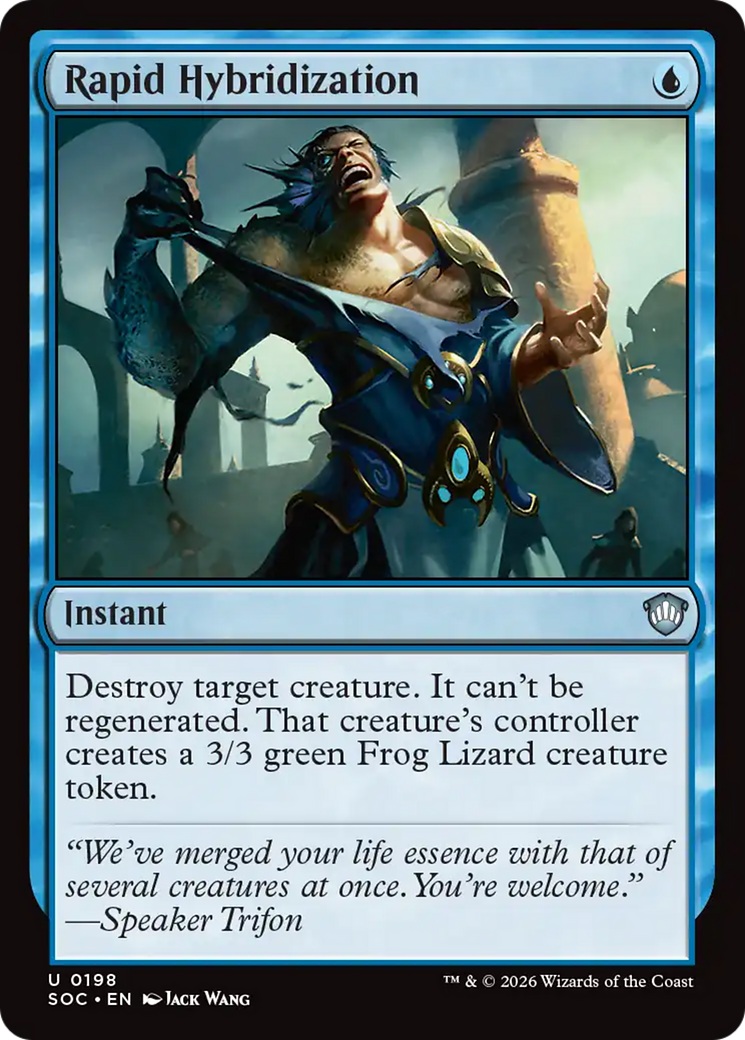 Rapid Hybridization [Secrets of Strixhaven Commander] | Card Merchant Takapuna