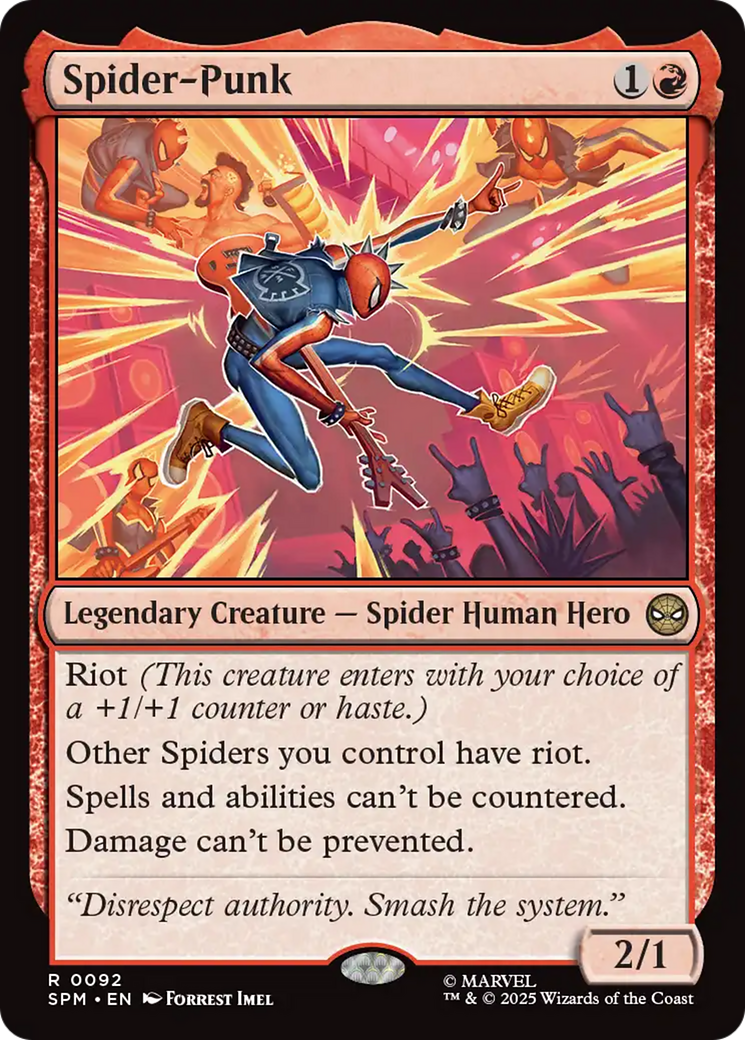 Spider-Punk [Marvel's Spider-Man] | Card Merchant Takapuna