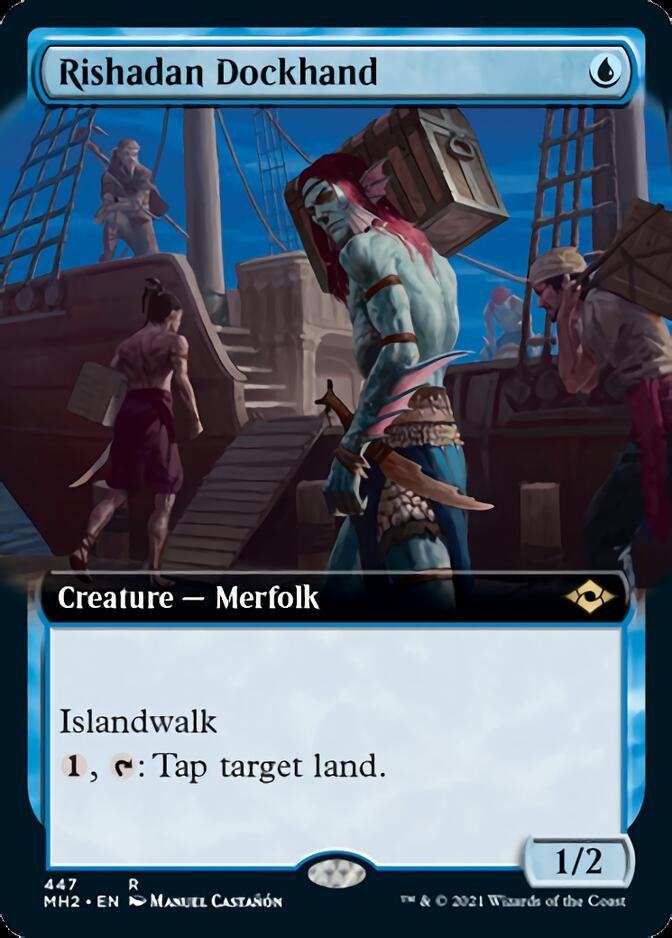 Rishadan Dockhand (Extended Art) [Modern Horizons 2] | Card Merchant Takapuna