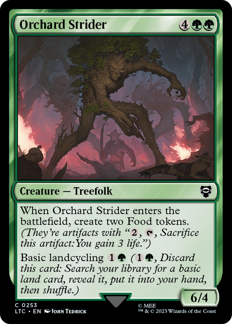Orchard Strider [The Lord of the Rings: Tales of Middle-Earth Commander] | Card Merchant Takapuna