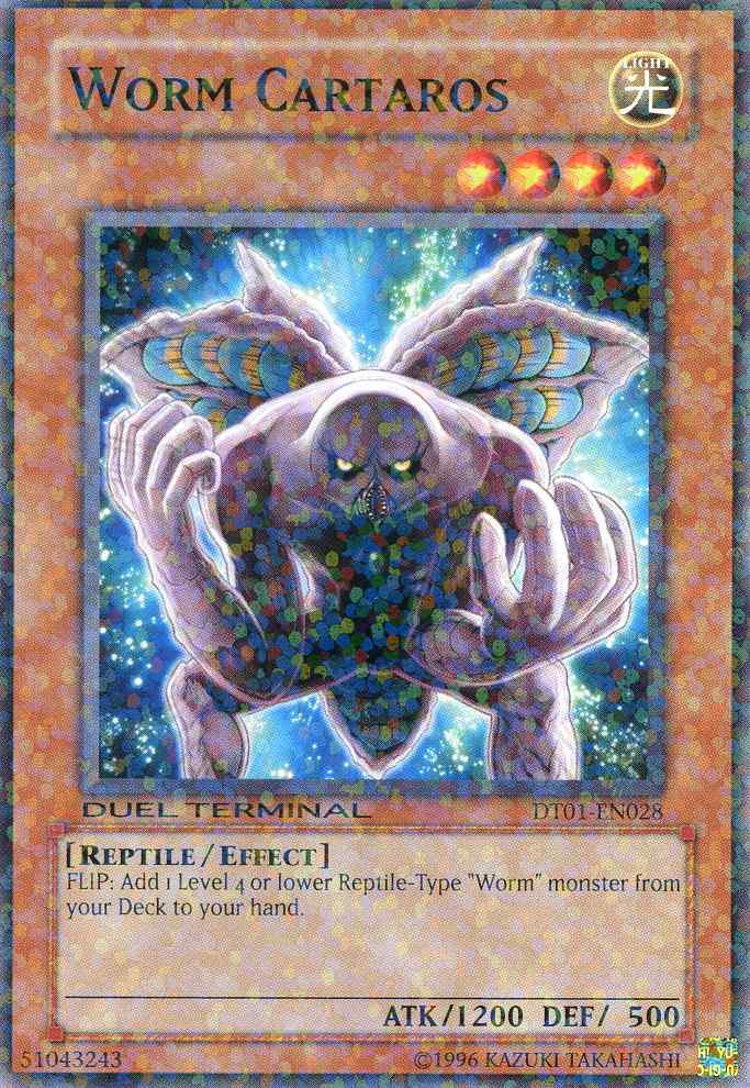 Worm Cartaros [DT01-EN028] Parallel Rare | Card Merchant Takapuna
