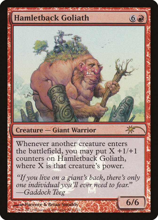 Hamletback Goliath [Resale Promos] | Card Merchant Takapuna
