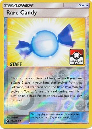 Rare Candy (142/168) (League Promo Staff) [Sun & Moon: Celestial Storm] | Card Merchant Takapuna