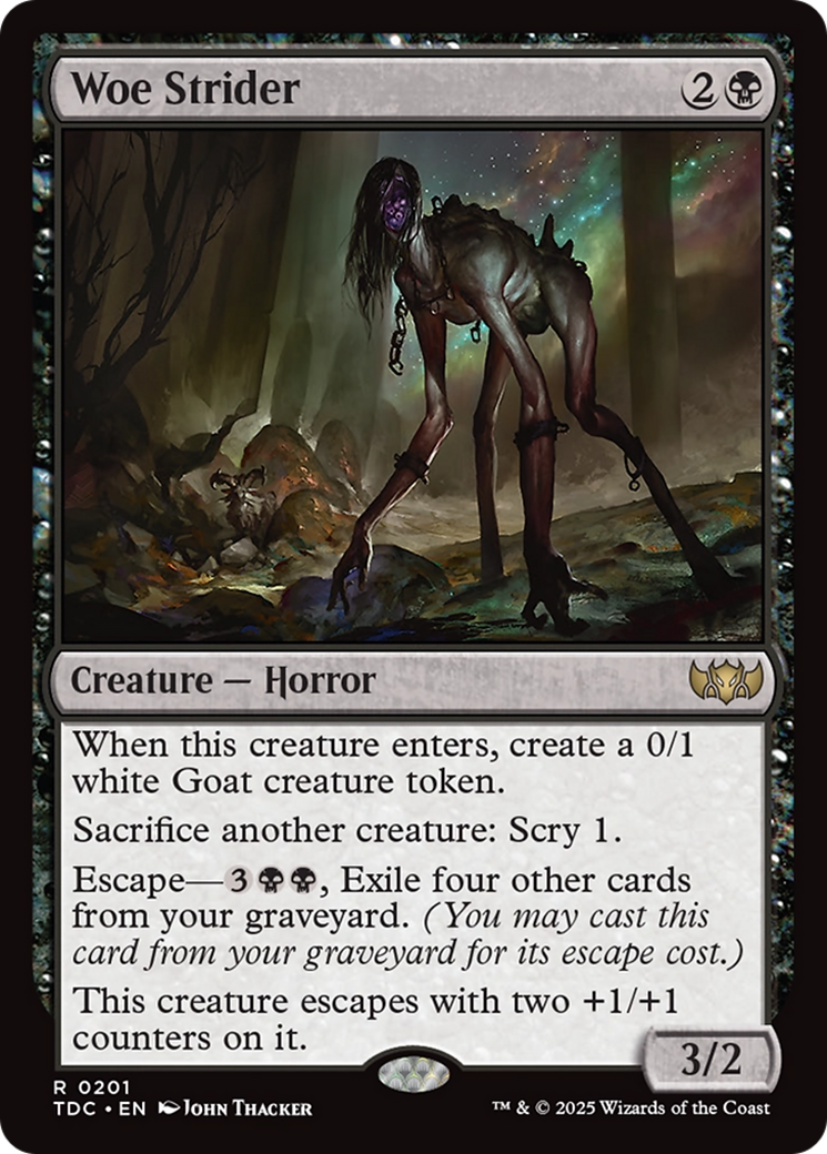 Woe Strider [Tarkir: Dragonstorm Commander] | Card Merchant Takapuna