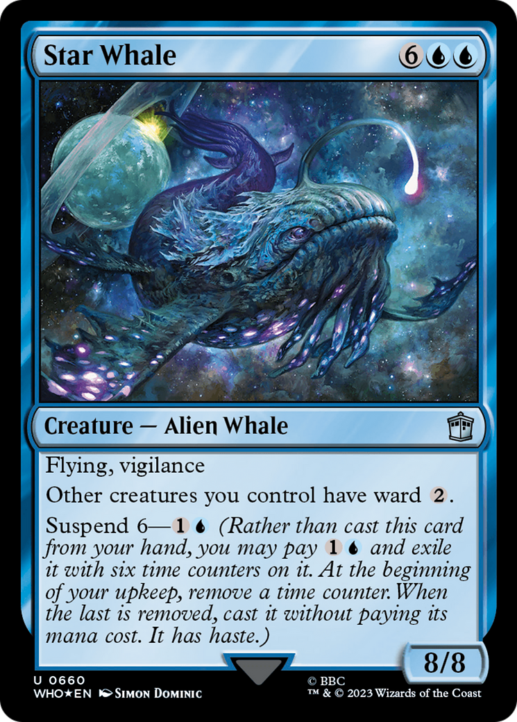 Star Whale (Surge Foil) [Doctor Who] | Card Merchant Takapuna