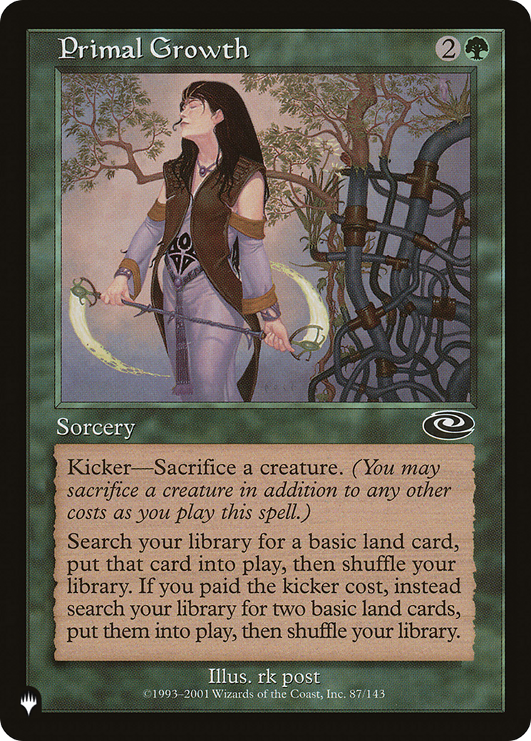 Primal Growth [The List] | Card Merchant Takapuna