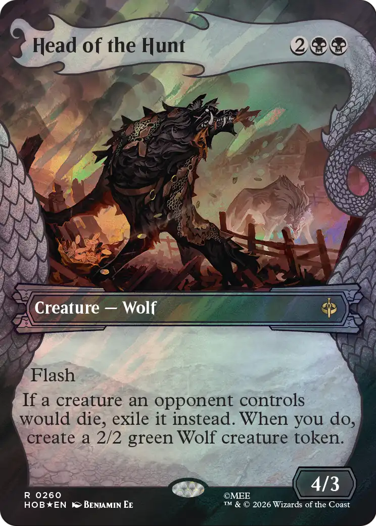 Head of the Hunt (Showcase) (Surge Foil) [The Hobbit] | Card Merchant Takapuna