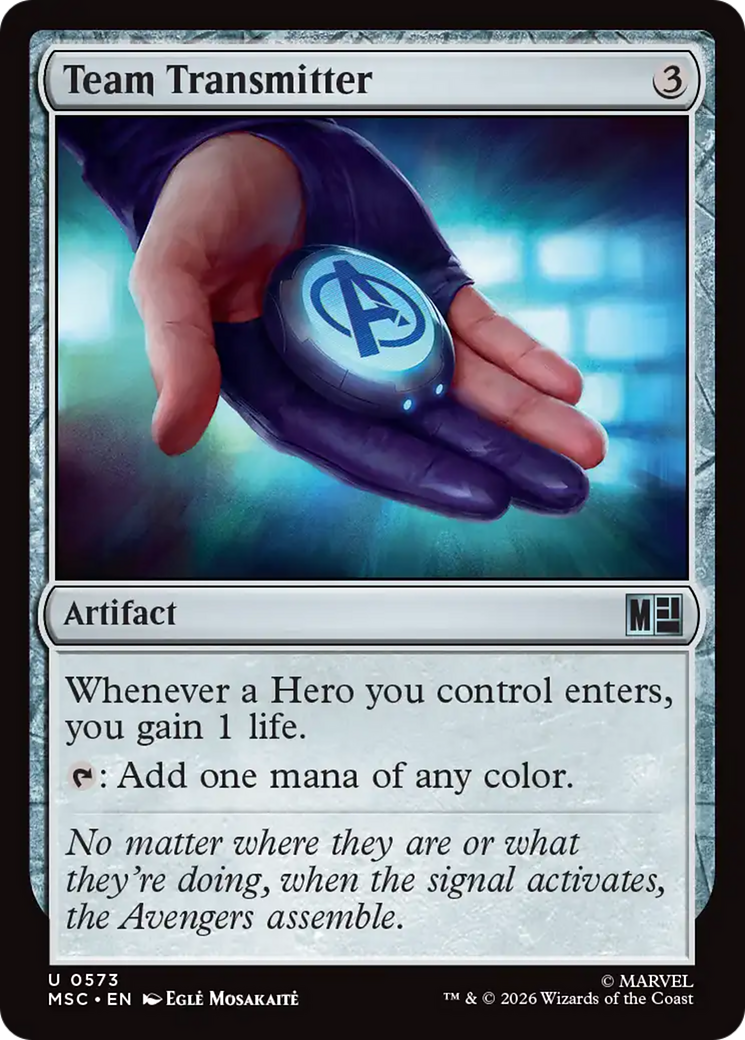 Team Transmitter [Marvel Super Heroes Commander] | Card Merchant Takapuna
