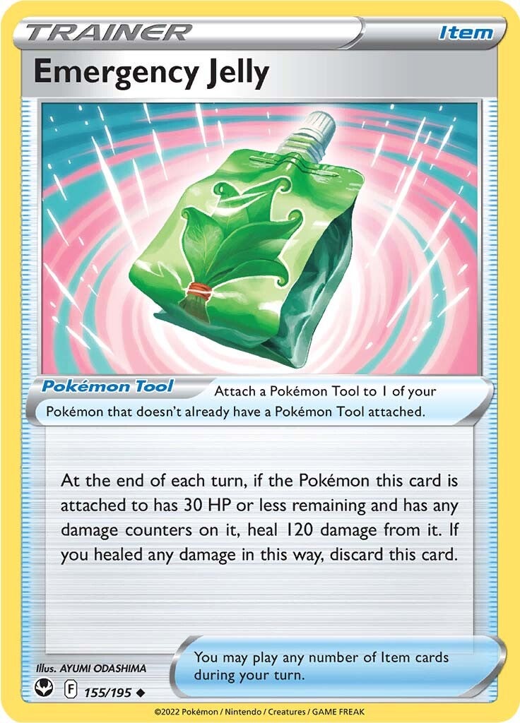 Emergency Jelly (155/195) [Sword & Shield: Silver Tempest] | Card Merchant Takapuna