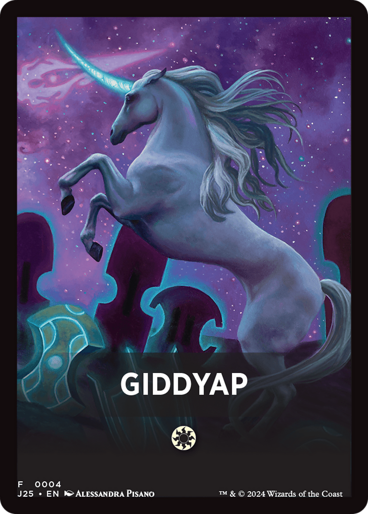 Giddyap Theme Card [Foundations Jumpstart Front Cards] | Card Merchant Takapuna