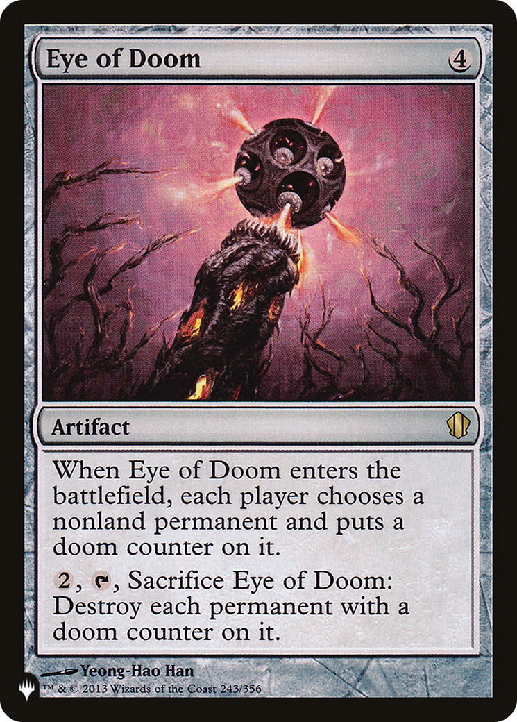 Eye of Doom [The List] | Card Merchant Takapuna