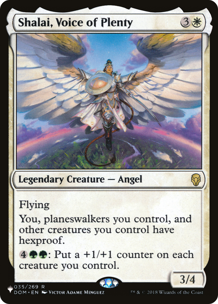 Shalai, Voice of Plenty [The List] | Card Merchant Takapuna