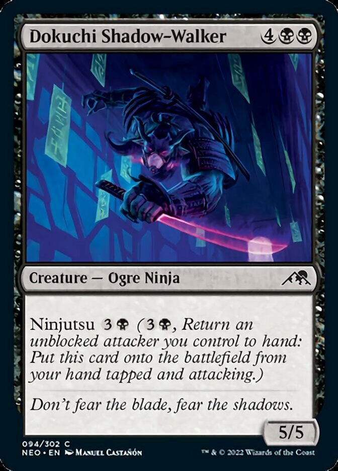 Dokuchi Shadow-Walker [Kamigawa: Neon Dynasty] | Card Merchant Takapuna