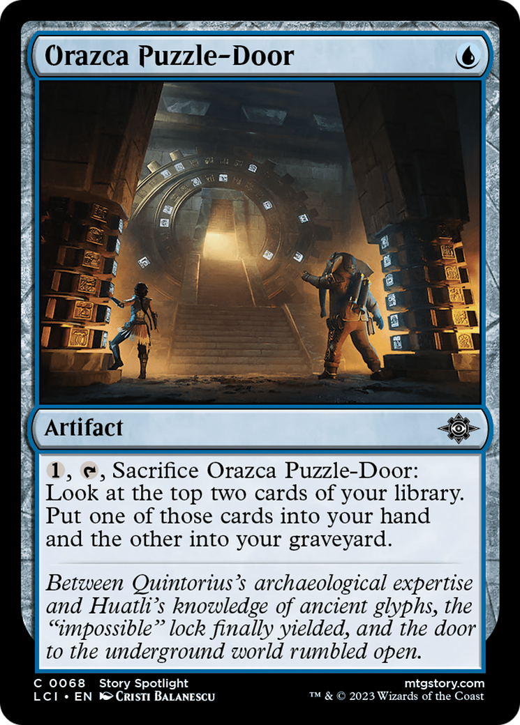 Orazca Puzzle-Door [The Lost Caverns of Ixalan] | Card Merchant Takapuna