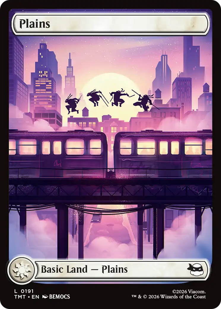 Plains (0191) [Teenage Mutant Ninja Turtles] | Card Merchant Takapuna