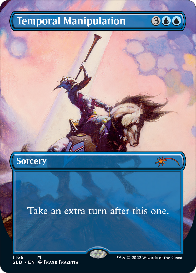 Temporal Manipulation (Borderless) [Secret Lair Drop Series] | Card Merchant Takapuna