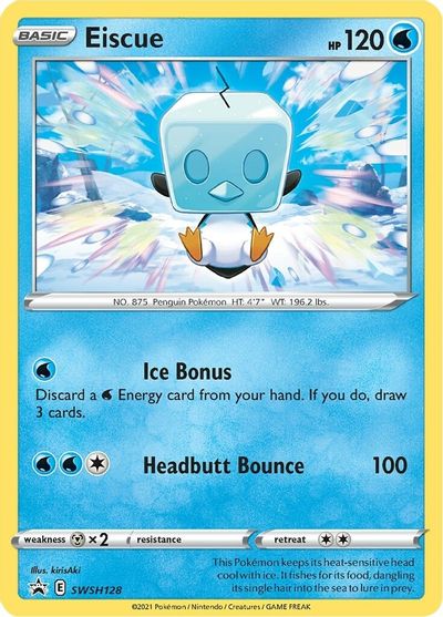 Eiscue (SWSH128) [Sword & Shield: Black Star Promos] | Card Merchant Takapuna