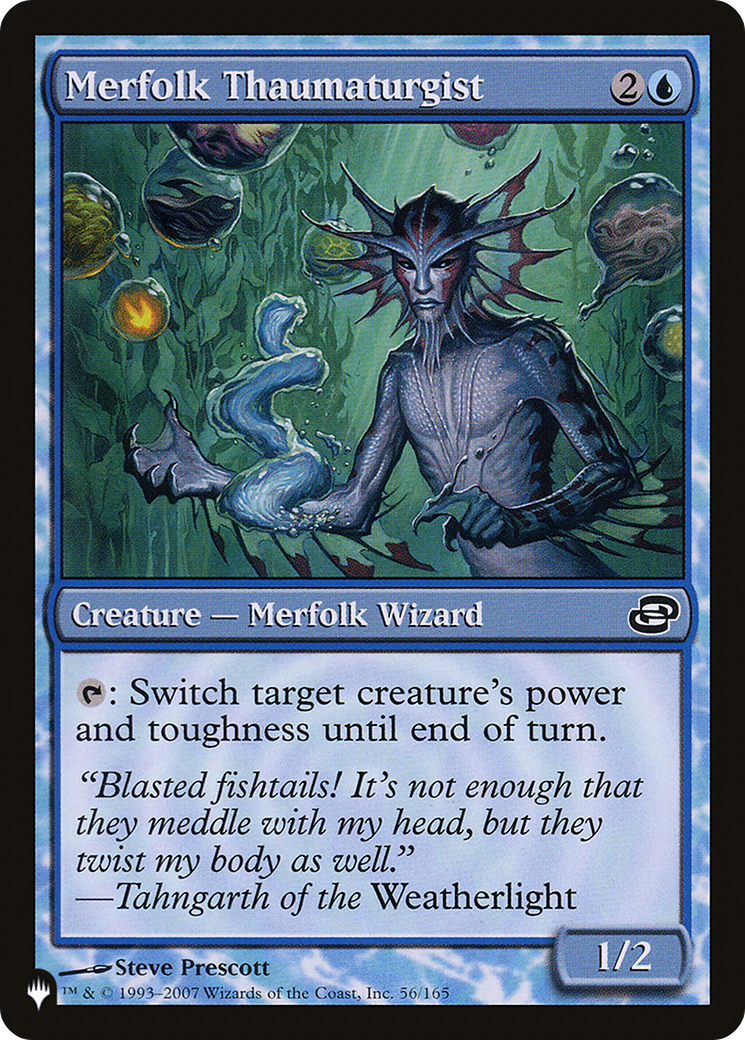 Merfolk Thaumaturgist [The List] | Card Merchant Takapuna