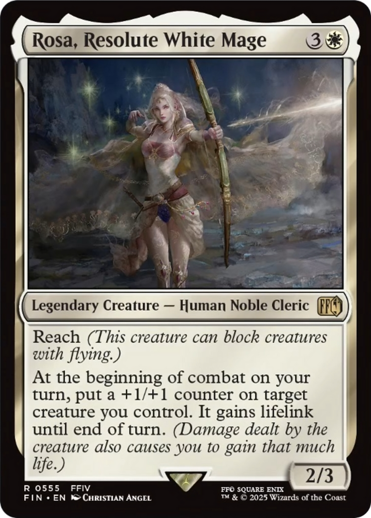 Rosa, Resolute White Mage [FINAL FANTASY] | Card Merchant Takapuna
