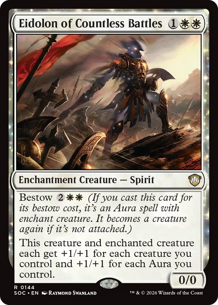 Eidolon of Countless Battles [Secrets of Strixhaven Commander] | Card Merchant Takapuna