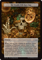 My Wealth Will Bury You (Full Art) [Duskmourn: Archenemy] | Card Merchant Takapuna