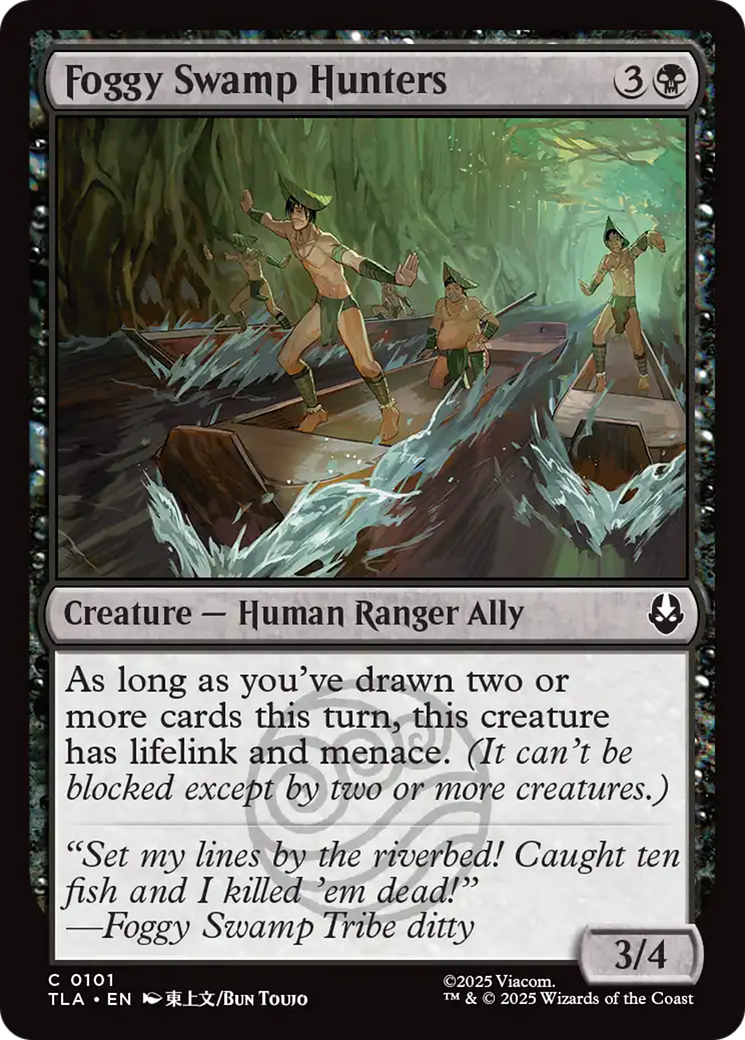 Foggy Swamp Hunters [Avatar: The Last Airbender] | Card Merchant Takapuna