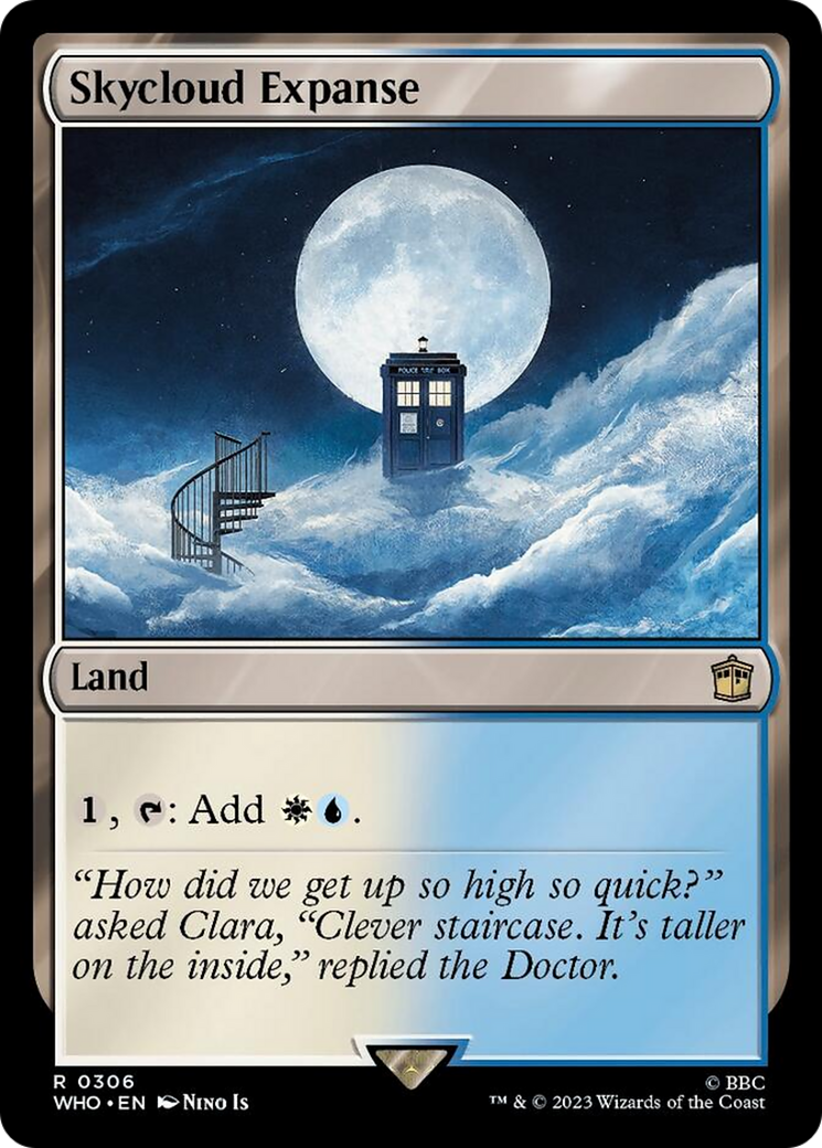 Skycloud Expanse [Doctor Who] | Card Merchant Takapuna