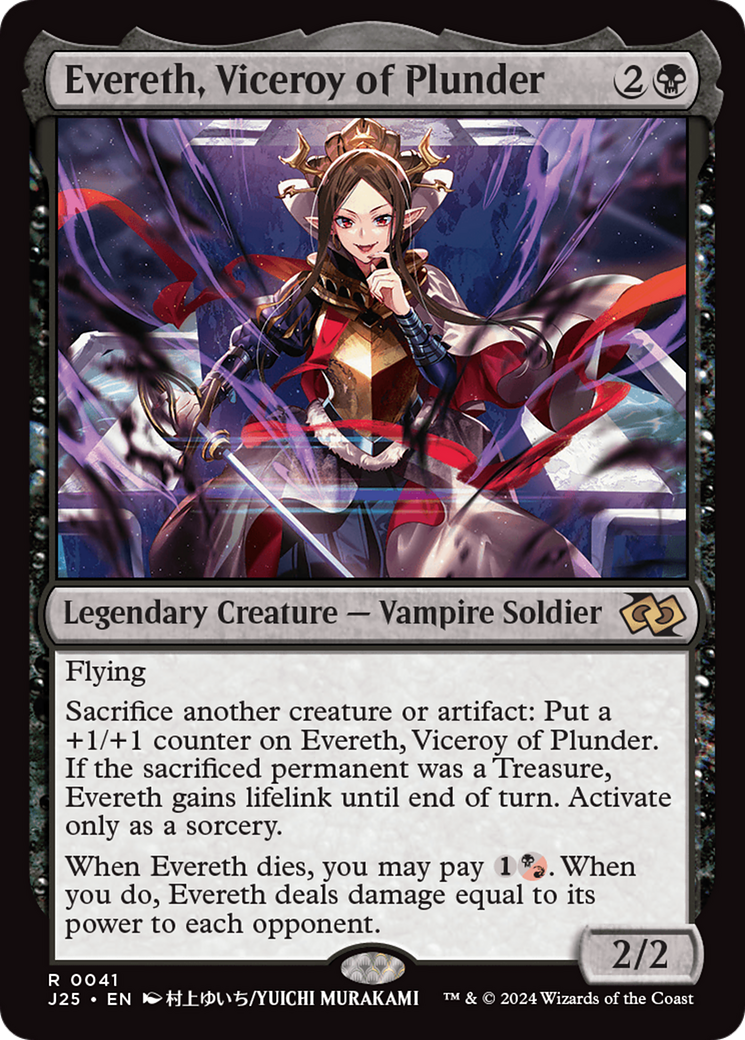 Evereth, Viceroy of Plunder (Anime) [Foundations Jumpstart] | Card Merchant Takapuna