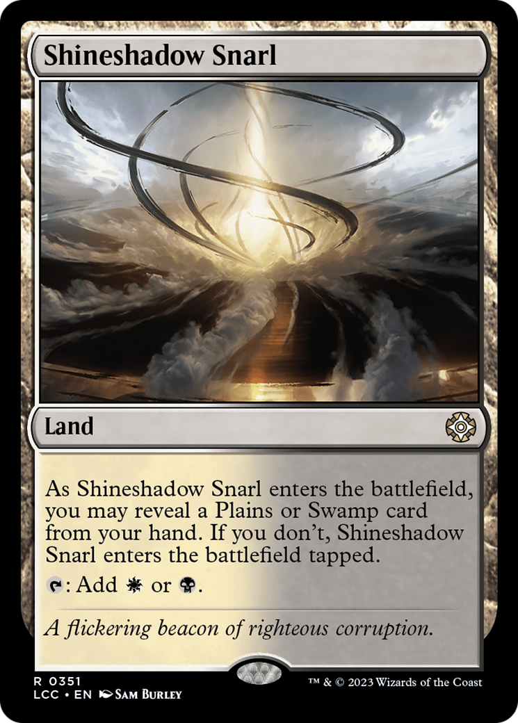 Shineshadow Snarl [The Lost Caverns of Ixalan Commander] | Card Merchant Takapuna
