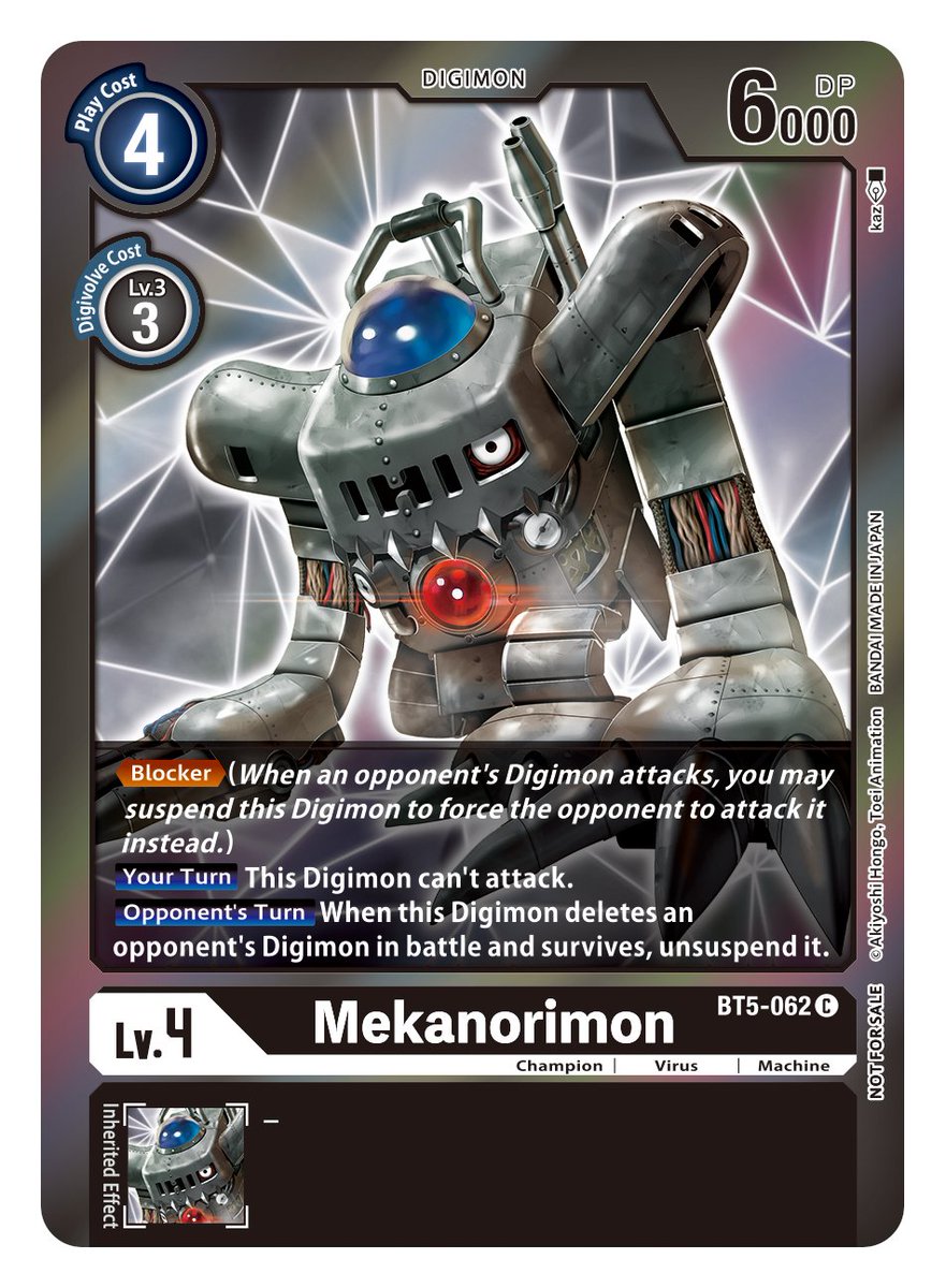 Mekanorimon [BT5-062] (Event Pack 2) [Battle of Omni] | Card Merchant Takapuna