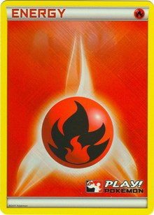 Fire Energy (2011 Play Pokemon Promo) [League & Championship Cards] | Card Merchant Takapuna