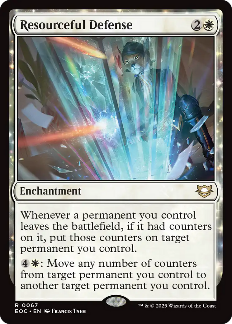 Resourceful Defense [Edge of Eternities Commander] | Card Merchant Takapuna