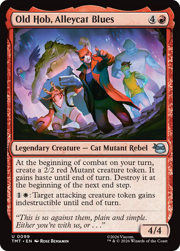 Old Hob, Alleycat Blues [Teenage Mutant Ninja Turtles] | Card Merchant Takapuna