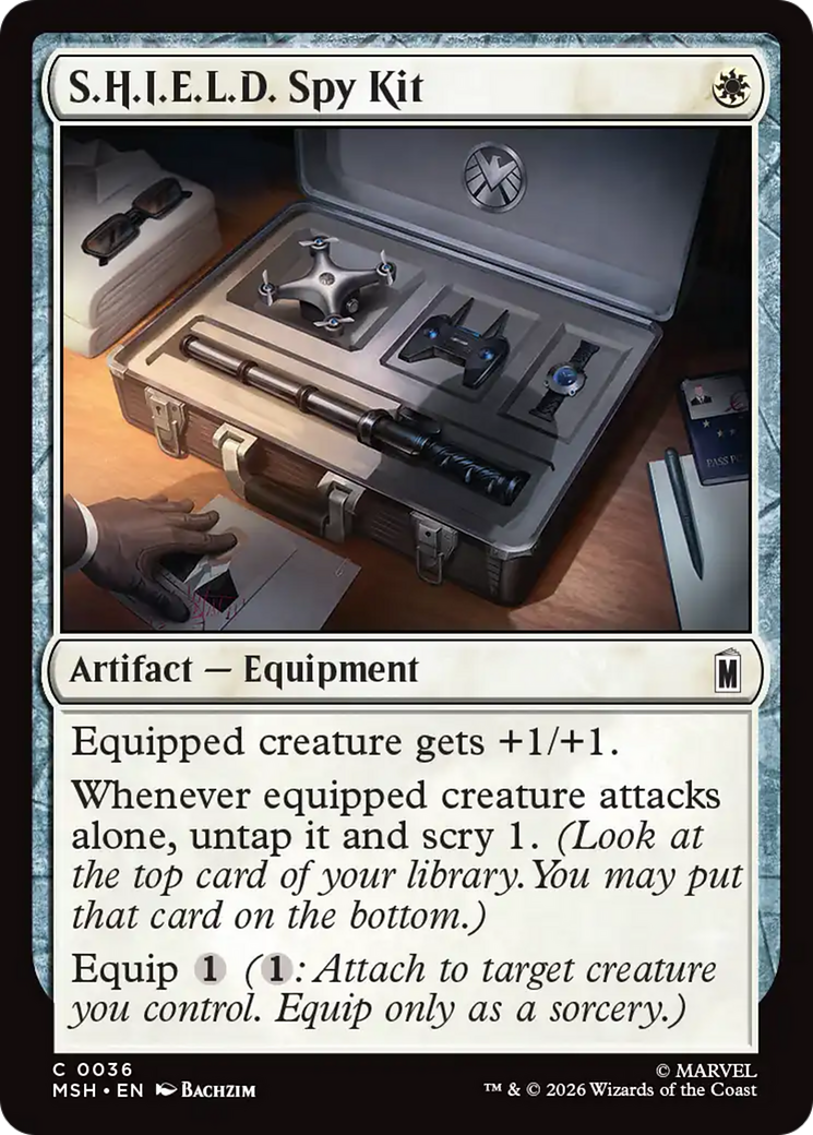 S.H.I.E.L.D. Spy Kit [Marvel Super Heroes] | Card Merchant Takapuna