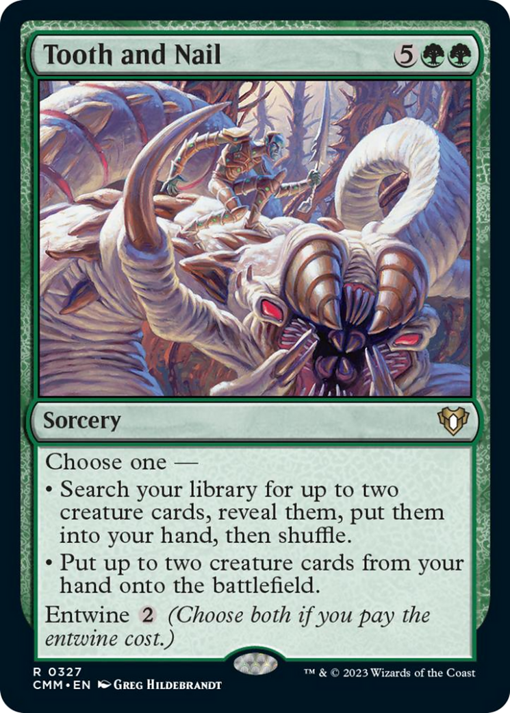 Tooth and Nail [Commander Masters] | Card Merchant Takapuna