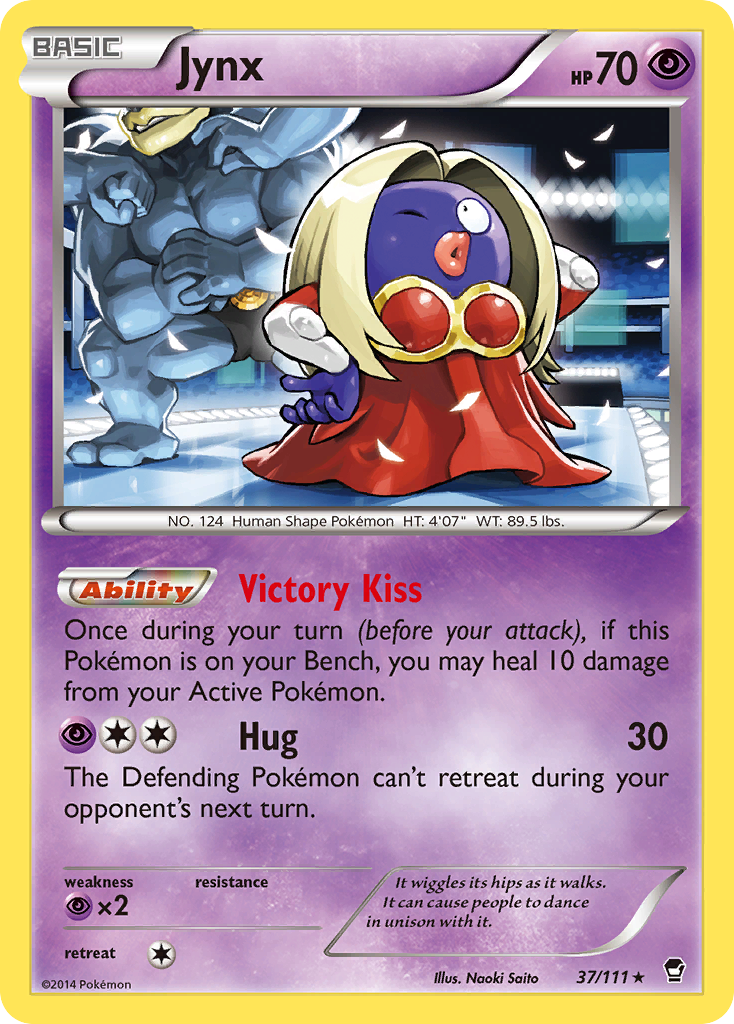 Jynx (37/111) [XY: Furious Fists] | Card Merchant Takapuna