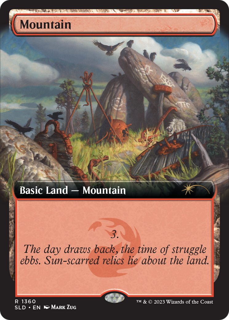 Mountain (1360) [Secret Lair Drop Series] | Card Merchant Takapuna