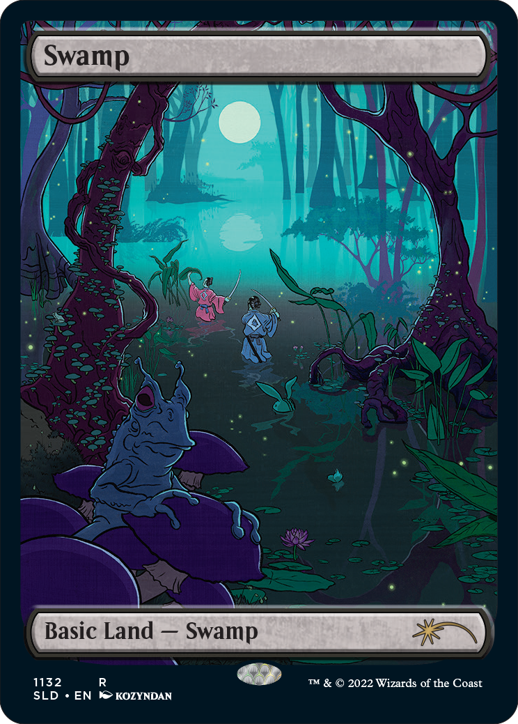 Swamp (1132) (Full-Art) [Secret Lair Drop Series] | Card Merchant Takapuna