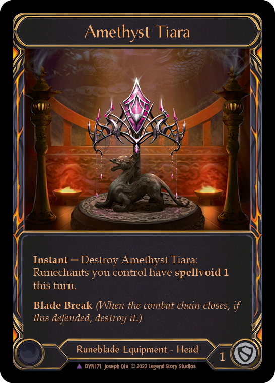 Amethyst Tiara (Marvel) [DYN171] (Dynasty)  Cold Foil | Card Merchant Takapuna