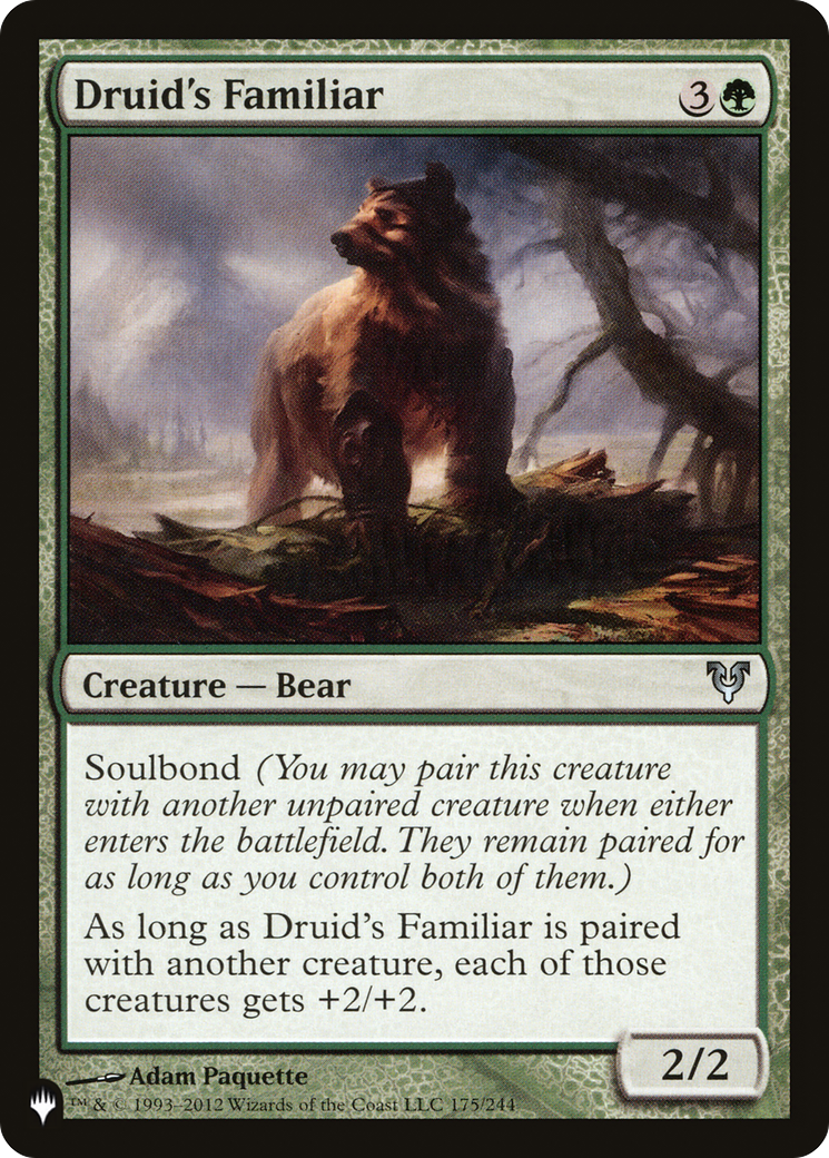 Druid's Familiar [The List] | Card Merchant Takapuna