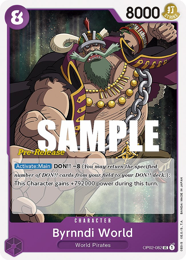 Byrnndi World [Paramount War Pre-Release Cards] | Card Merchant Takapuna