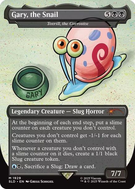 Gary, the Snail - Toxrill, the Corrosive [Secret Lair Drop Series] | Card Merchant Takapuna