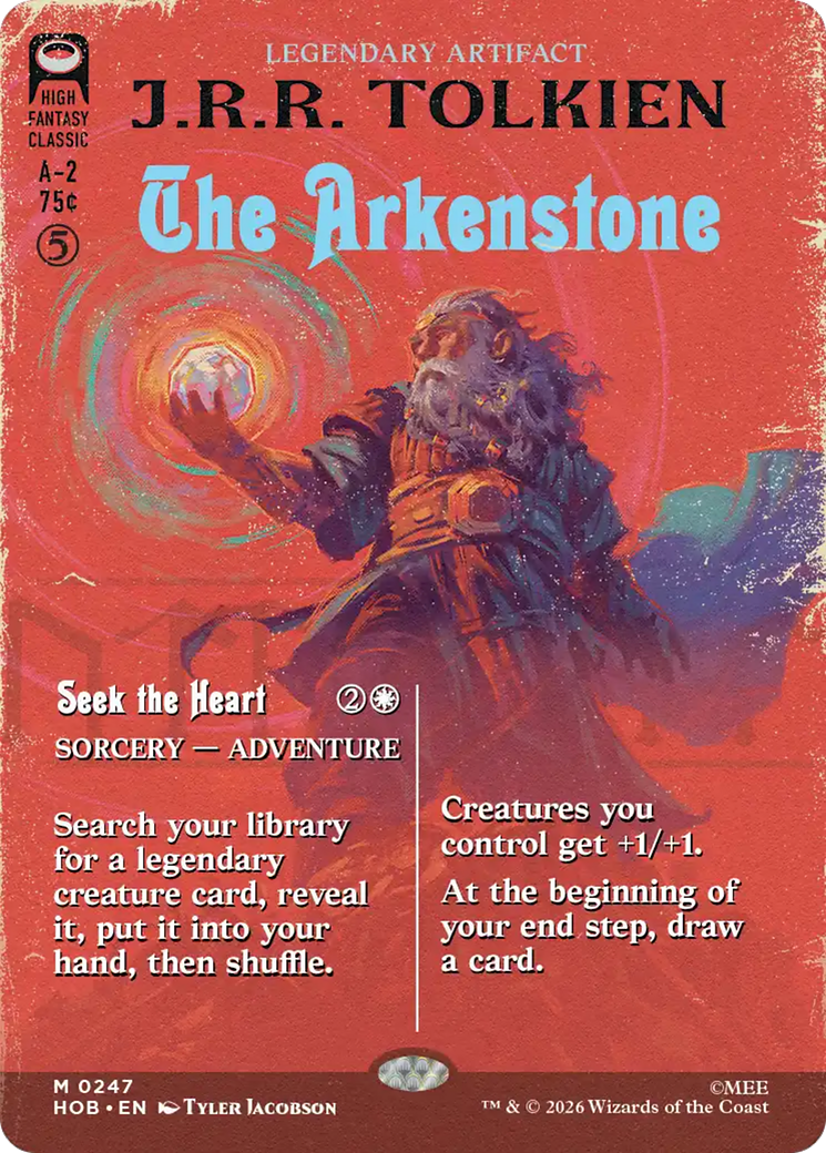The Arkenstone (Borderless) [The Hobbit] | Card Merchant Takapuna