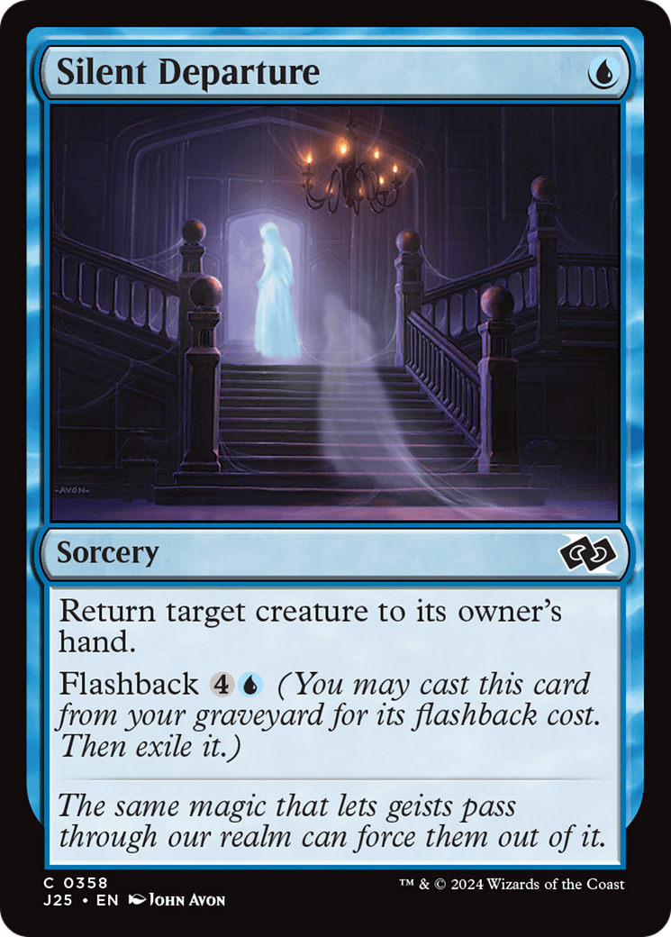 Silent Departure [Foundations Jumpstart] | Card Merchant Takapuna