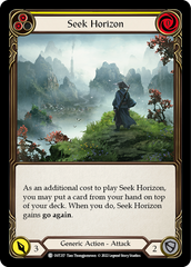 Seek Horizon (Yellow) [OUT217] (Outsiders) | Card Merchant Takapuna