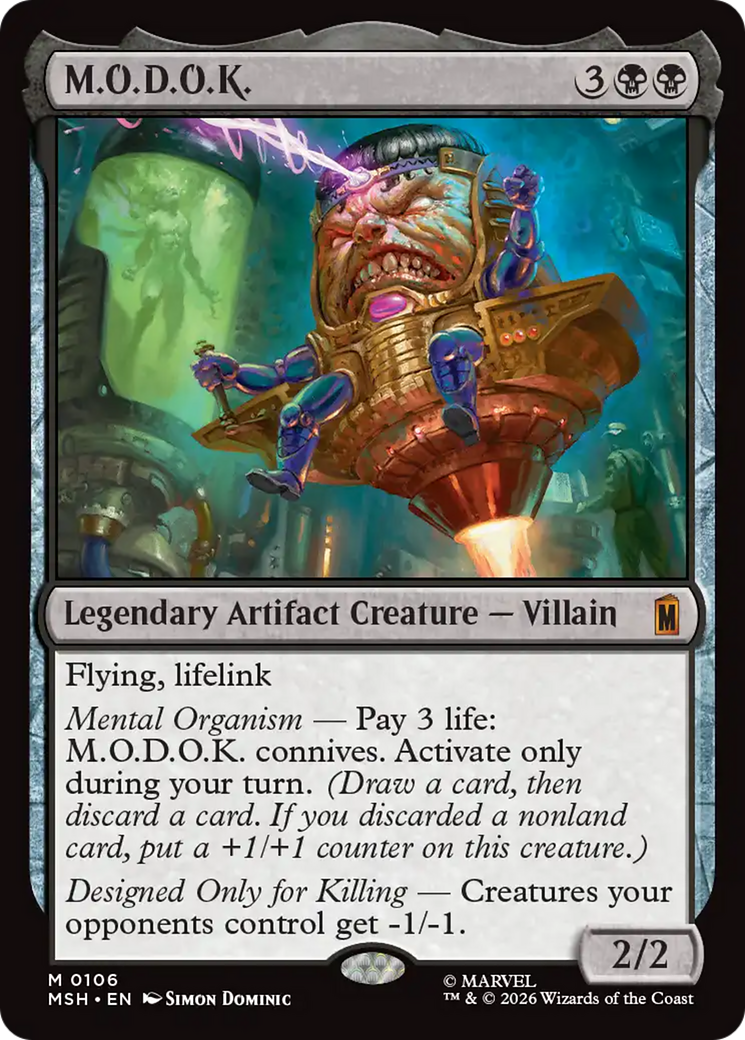 M.O.D.O.K. [Marvel Super Heroes] | Card Merchant Takapuna