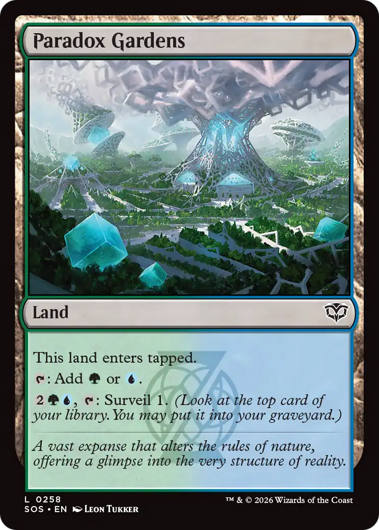 Paradox Gardens [Secrets of Strixhaven] | Card Merchant Takapuna