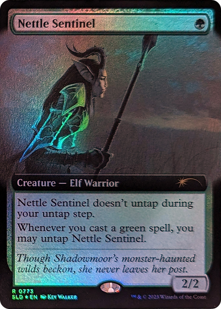 Nettle Sentinel (Extended Art) [Secret Lair Drop Series] | Card Merchant Takapuna
